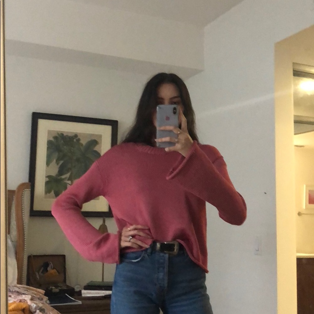 Little Moon Pink Sweater